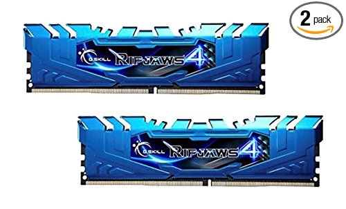 G.SKILL Ripjaws 4 Series 16GB (2 x 8GB) 288-Pin DDR4 SDRAM 3000 (PC4 24000) Intel X99 Extreme Memory F4-3000C15D-16GRBB