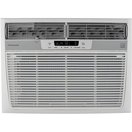 Frigidaire 18,000 BTU 230V Window-Mounted Median Air Conditioner with Temperature Sensing Remote Control