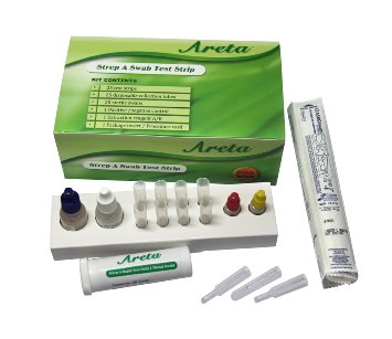 Easyhome Areta Strep A Test for Strep Throat Testing25 Testskit
