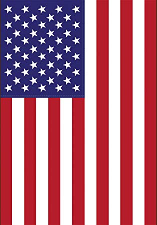 Toland Home Garden USA 28 x 40 Inch Decorative Patriotic America Red White Blue Country Nation House Flag