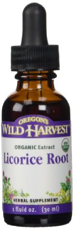 Licorice Root Organic Extracts - 1 oz,(Oregon's Wild Harvest)