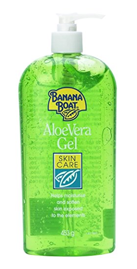 Banana Boat Aloe Vera Skin Care Gel Large 453g Pump Bottle