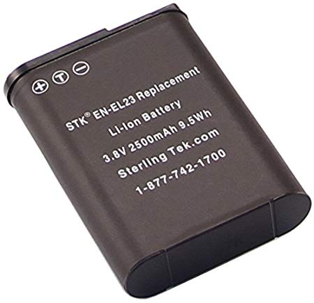 STK EN-EL23 Battery for Nikon Coolpix P900, B700, P610, P600, S810c Cameras