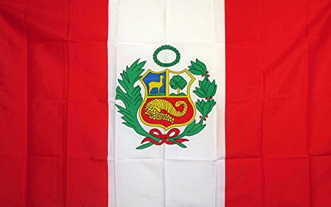 Peru National Flag 3 x 5 NEW 3x5 Large Peruvian Banner