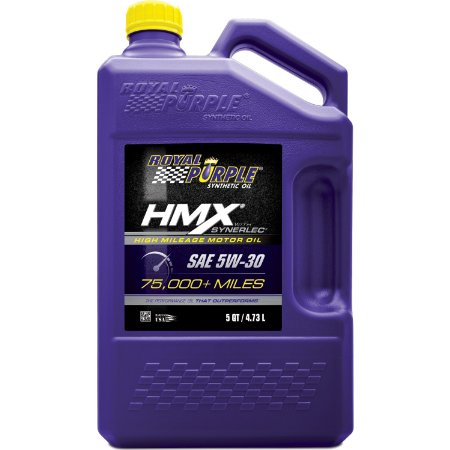 Royal Purple 11748 HMX SAE 5W-30 High-Mileage Synthetic Motor Oil - 5 qt.