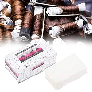 Perm Papers, Barber Shop Ultra Thin Hair Perm Solution End Papers for Hair Rollers End Wraps Paper for Hair End Papers Perming Paper Hairdressing Tool Hair Perm End Papers for Hair Perm(Perm paper)