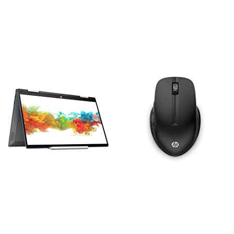 HP Pavilion Laptop (Intel i7 11th Gen/16GB RAM & 512GB SSD Storage/   MS Office) HP 430 Multi-Device Bluetooth Wireless Mouse with 4 Programmable Buttons/ 800 DPI - 4000 DPI/