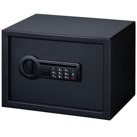 Stack On Personal Safe with Electronic Lock Black