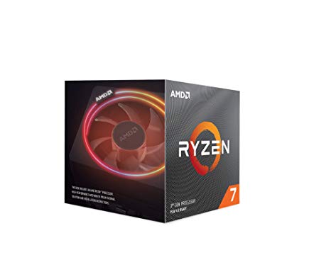 AMD Ryzen 7 3800X 8-core, 16-Thread Unlocked Desktop Processor with Wraith Prism LED Cooler