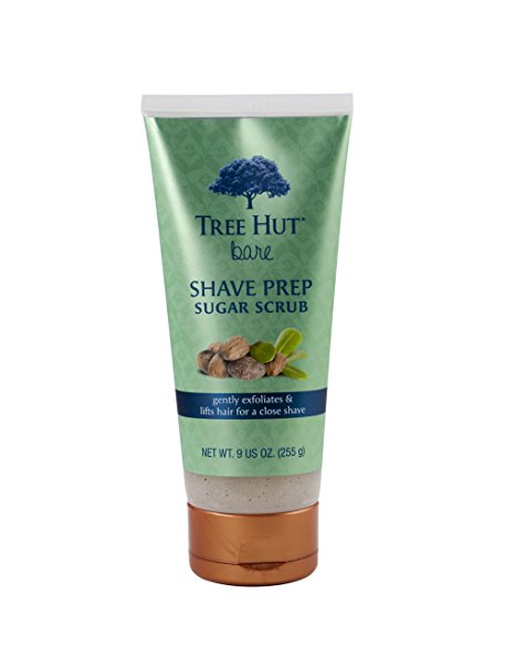 Tree Hut Bare Shave Prep Sugar Scrub, 9 Ounce