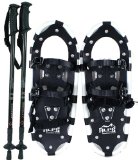 ALPS Adult All Terrian Snowshoes  Pair Anti-Shock Adjustable Snowshoeing Pole  Free Carrying Tote Bag