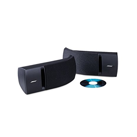 Bose 161 Bookshelf Speaker System (Black)-Wired