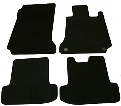 Sakura WW0933 Carpet Floor Mat, Black Trim