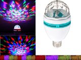 Lightahead Rotating Strobe LED Crystal stage light for Disco party club bar DJ ball Bulb Multi changing Color