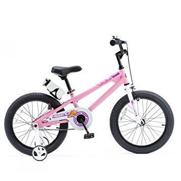 RoyalBaby BMX Freestyle Kids Bike, Boy's Bikes and Girl's Bikes with training wheels, 12 inch, 14 inch, 16 inch, 18 inch, Gifts for children