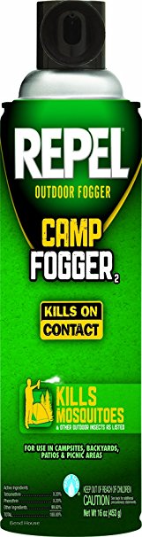 Repel 42501 Camp Insect Repellent Fogger, 16-Ounce