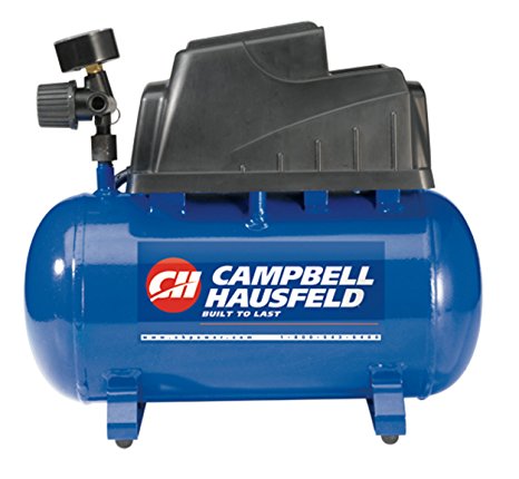 Campbell Hausfeld Air Compressor, 2-Gallon Hot Dog Oilless .36 CFM .33HP 120V 3A (FP209000AV)