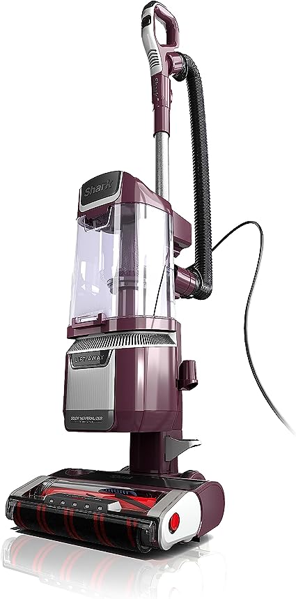 Shark LA702 Rotator Pet Lift-Away ADV Upright Vacuum with DuoClean PowerFins HairPro & Odor Neutralizer Technology, Wine Purple, 0.8 Qt. Dust Cup