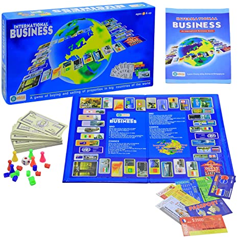 International Business A Board Game. Kids Toys Games, Bonanza Game of Money