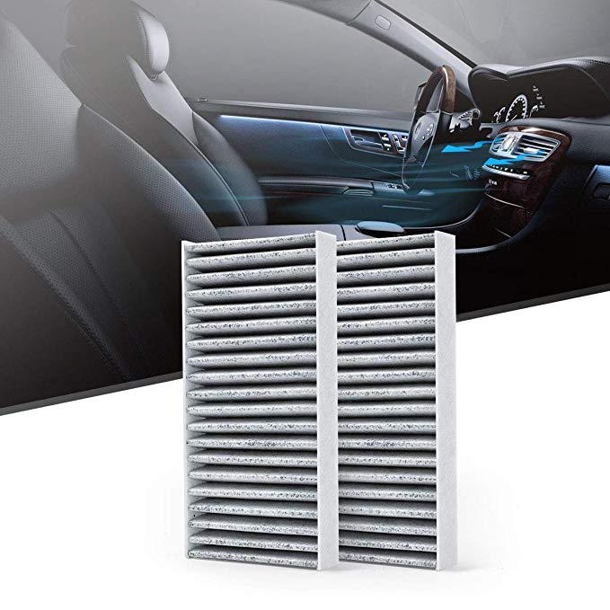 KAFEEK Cabin Air Filter Fits CF11777, 55111302AA, 68233626AA, LC111302AA, Replacement forJEEP WRANGLER, includes Activated Carbon
