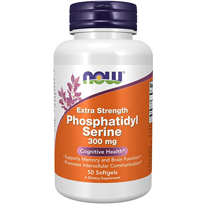 Now Foods Phosphatidyl Serine (300 mg, 50 Softgels)
