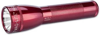 Mag-Lite ML25LT LED 2C-Cell Torch, 177 lm 16.9 cm, red, ML25LT-S2035, Aluminium