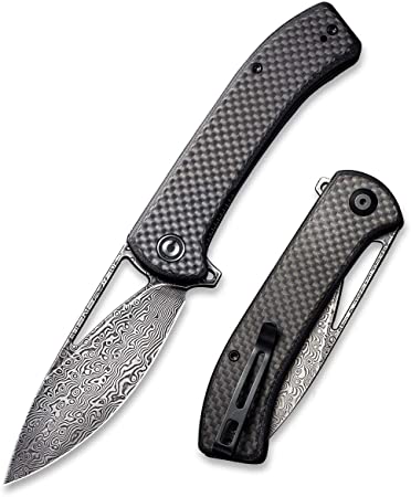 CIVIVI Riffle Damascus Pocket Knife C2024DS-1