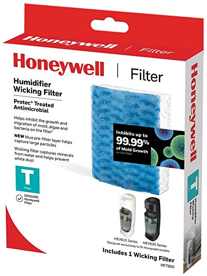 HONEYWELL Replacement Wicking Filter T, 1 Count, White