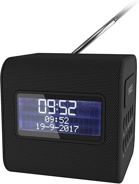 KitSound Cube DAB FM/DAB  Radio - Black