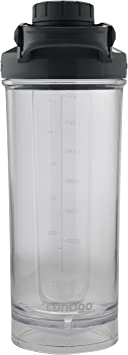 Contigo Shake & Go Fit Mixer Bottle, 28 oz, Black