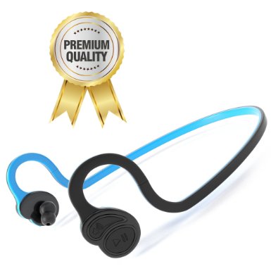Bluetooth Headphones with Mic- Sports Earbuds - Sweat-Proof Stereo Headset for Running, Workouts, Gym- Noise Reducing Wireless Headphone w/ Long Lasting Battery - Fits Samsung, iPhone, LG & More