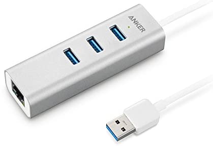 Anker AK-A7514041 3-Port USB 3.0 Ultra Slim Data Hub for Macbook, Mac Pro / mini, iMac, Surface Pro, XPS, Notebook PC, USB Flash Drives, Mobile HDD, and More