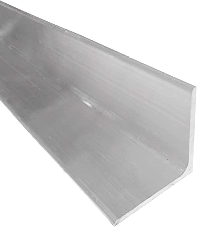 2" x 2" Aluminum Angle 6061, 24 Inch Length, T6511 Mill Stock, 1/8" Thick