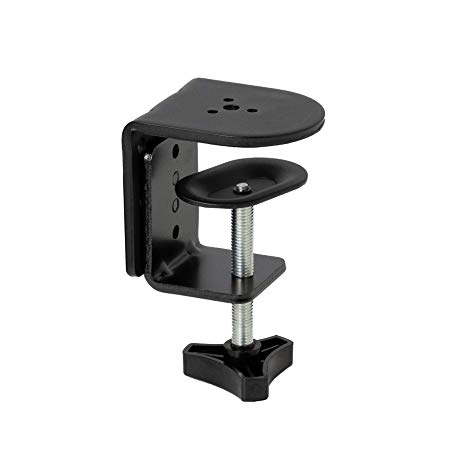 VIVO Black Heavy Duty Desk Clamp for Monitor Mount Stands | Sturdy 4 Inch C-clamp (PT-SD-CP01A)