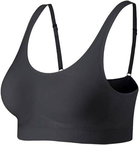 Lemef Bras for Women Wirefree Comfort Wireless Bras Seamless Full-Coverage Bras