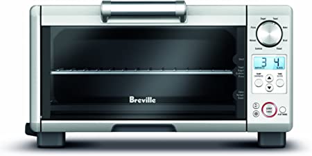 Breville BOV450XL Mini Smart Oven Countertop Oven, Brushed Stainless Steel