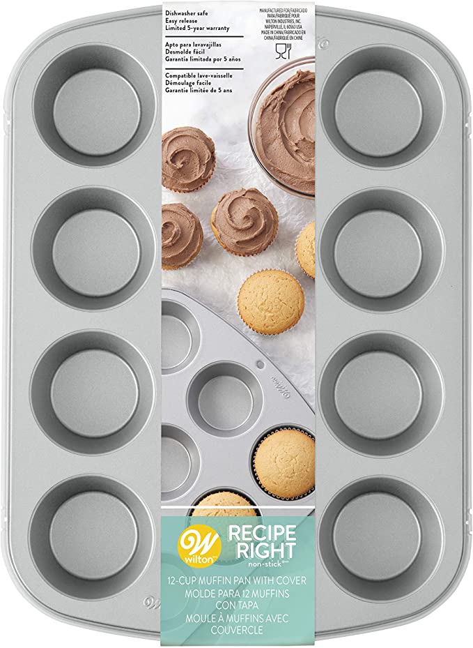 Wilton Recipe Right Covered Muffin Pan