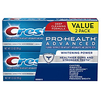 Crest Twin Pack Pro-Health Advanced Whitening Power Toothpaste