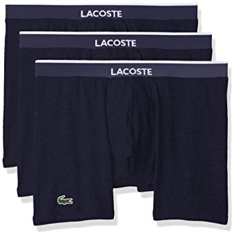 Lacoste Men's Underwear Cotton Stretch Trunks, Multipack