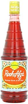 Hamdard Rooh Afza Sharbat Syrup, Rose, 25 fl.oz (Packaging may Vary)