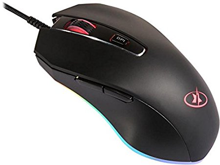 Rosewill 10000 dpi RGB Backlit Optical Wired Gaming Mouse (NEON 59)