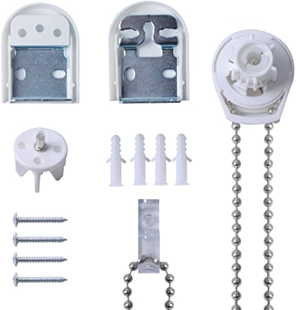 Poweka Metal Roller Blind Spares 25mm, Roller Blind Fittings Replacement Repair kit