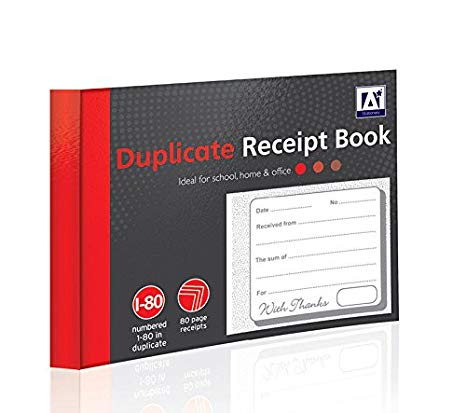 Duplicate Receipt Book