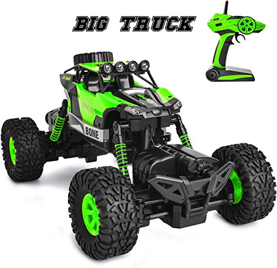 GotechoD RC Cars Waterproof RC Trucks 4x4 Off Road Monster Truck 1/16 4WD Remote Control Trucks RC Crawler High Speed RC Racing Cars Hobby Toys for 6-15 Years Old Boys Kids Adults Gift