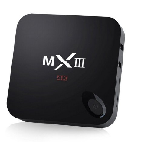 Zenoplige Google Android 442 Quad Core TV Box XBMC Midnight MXIII MX3 Full HD Media Player 4K 3D Movie MX HDMI1G RAM 8G ROM Dual ARM Cortex A9 16Ghz WIFI Free Channel Online Update