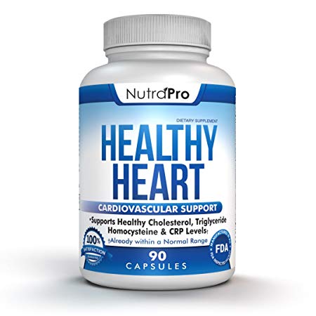 Healthy Heart - Heart Health Supplements. Artery Cleanse & Protect. Support Arteries From Plaque Damage. Cholesterol and Triglyceride Lowering. GMP Certified Facility,90 Capsules