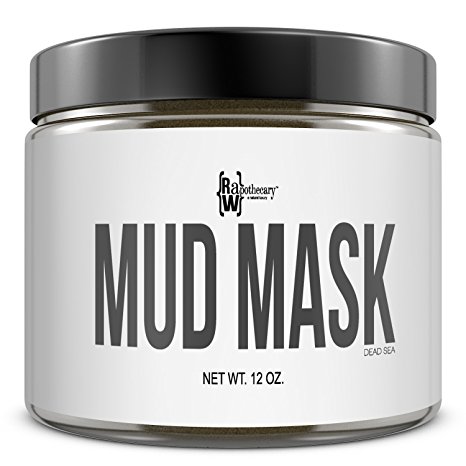 Dead Sea Mud Mask, 12 oz./340g | All Natural Facial & Skin Treatment, Treats Acne, Reduces Wrinkles, Eliminates Cellulite | MADE IN THE USA