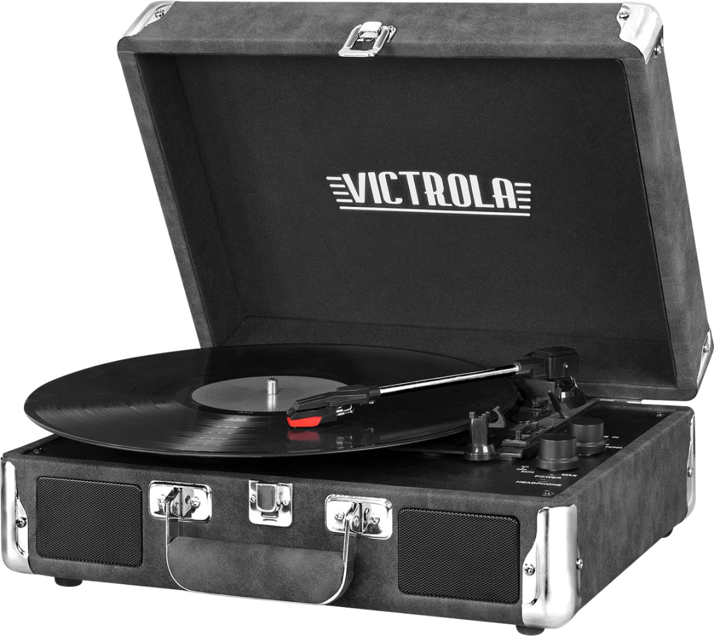 Victrola - Bluetooth Stereo Turntable - Black