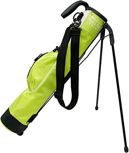 Orlimar Pitch 'N Putt Junior Lightweight Stand / Carry Golf Bag, Lime Green
