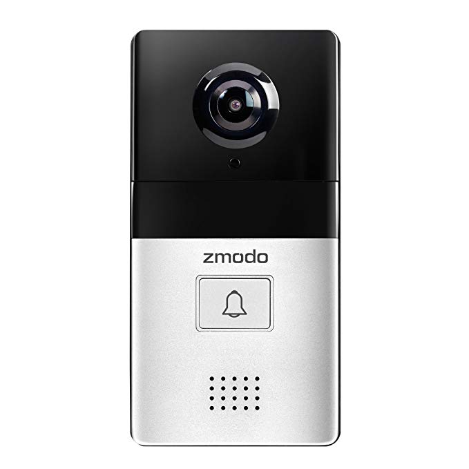 Zmodo Greet Select WiFi Video Doorbell, 1080p Full HD Camera, Free 30-Day Cloud Service, Works with Alexa